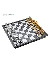 Bộ Cờ Vua Nam Châm Cao Cấp Chính Hãng- Kích Thích Phát Triển Trí Não, Thể Thao Trí Tuệ,  3 Kích thước - MINIIN