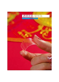 Băng keo dán 2 mặt trong suốt siêu dính treo đồ (Hộp 60 miếng)