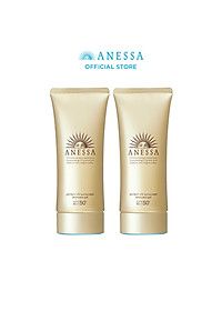 Bộ đôi 2 Kem chống nắng dạng gel bảo vệ hoàn hảo Anessa Perfect UV Sunscreen Skincare Gel 90g
