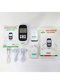 Máy massage xung điện 4 miếng dán pin sạc Nikio NK-100