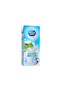 Thùng 48 Hộp Sữa Tươi Tiệt Trùng Dutch Lady Cô Gái Hà Lan ít đường 180ml