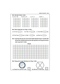 Đề Kiểm Tra Toán 3 - Tập 1