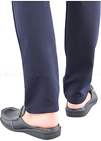 Dép Sabo Nam Da Bò SUNPOLO SUSB003D - Đen