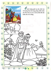 Sách Cổ Tích Tô Màu Công Chúa - Công Chúa Ngủ Trong Rừng
