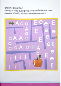 Vở Nhận Biết Và Tập Viết ABC Qua Các Trò Chơi Trí Tuệ - Tập 1 (2021)