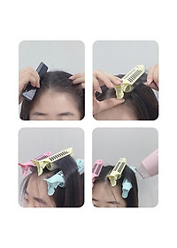 Bộ 3 Lô Uốn, Tạo Kiểu Tóc Phồng Xoăn Lameila Mèo Xinh Tự Dính Có Kẹp Cố Định Tiện Lợi - MP150