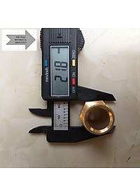 Khớp nối dây xịt máy rửa xe 2 đầu ren 22mm nôi dây