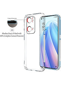 Ốp lưng silicon dẻo cho Oppo Reno 7Z hiệu Ultra Thin trong suốt mỏng 0.6mm độ trong tuyệt đối chống trầy xước - Hàng nhập khẩu