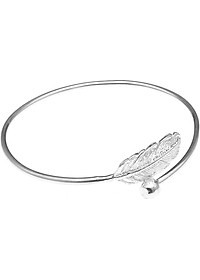 Lắc Tay Kiềng Nữ Bạc Hiểu Minh307 kiềng lông vũ