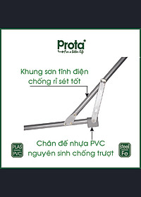 Bộ khung võng xếp sắt sơn tĩnh điện cao cấp Prota