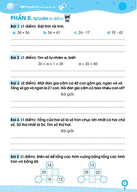 Đề Ôn Luyện Và Tự Kiểm Tra Toán Lớp 2 - Tập 1