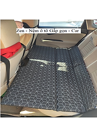 Nệm ghế sau Ô tô cho nhiều dòng xe, Nệm Không bơn hơi, Nệm nằm ô tô gấp gọn. kích thước 140 x 80 Cm. Nệm Ghế cho xe 4 chỗ - xe 5 chỗ - xe 7 chỗ