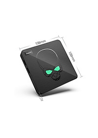 Androdi tivi box Beelink GT-King Ram 4GB, Rom 64GB, điều khiển giọng nói và cử chỉ android 9 - Hàng Nhập Khẩu