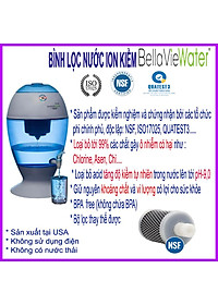 Bình tạo nước ion kiềm 20L tặng kèm lõi lọc thay thế - Hàng nhập khẩu Mỹ