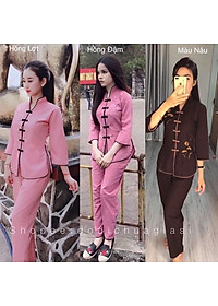 ĐỒ LAM ĐI CHÙA # Cổ Tàu Viền # Đồ Bộ # Rẻ Đẹp # Quần Áo Nữ