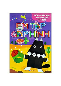 Sách Em Tập Gấp Hình 5-6 Tuổi - Nâng Cao (Tái Bản)