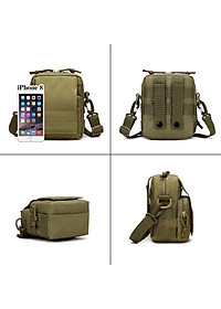 Túi Đeo Vai, Túi Đeo Hông Cao Cấp Tiện Lợi Thời Trang Nam Phong Cách Mạnh Mẽ Chất Vải Cavan Chống Nước Bền Màu-HÀNG CHÍNH HÃNG