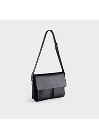 Túi Trita ( Thời trang nam dáng ngang phối ngăn đôi - Túi đeo chéo da RTN6 )