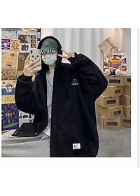 Áo Hoodie dây kéo Nam Nữ Form rộng cực chất Thời Trang Unisex BBY