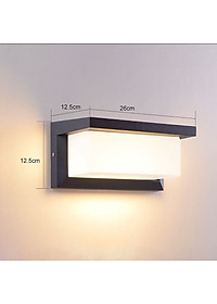 Đèn tường ngoài trời MONSKY DURRA chống nước, siêu sáng.