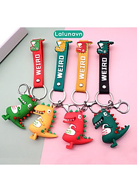 Móc khóa khủng long cute dễ thương,Móc khóa đáng yêu Lalunavn A90