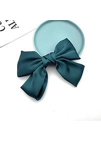 Kẹp tóc phía sau nơ tiểu thu vải vong bóng hot trend- giá bán một cái