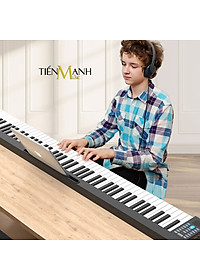 Đàn Piano Điện Konix PJ88Z - 88 Phím cảm ứng lực Midi Keyboard Controllers PJ88 Hàng Chính Hãng - Kèm Móng Gẩy DreamMaker