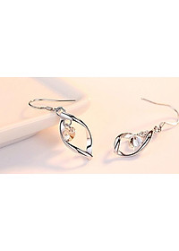 Bông Tai nữ móc xoắn tình yêu mix đã nhân tạo siêu quyến rũ