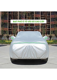 Bạt phủ xe ô tô 7 chỗ Toyota Fortuner 3 lớp chống nóng, chống thấm. Bạc phủ xe Fortuner, Bạt trùm xe SUV