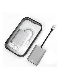 Hub chuyển đổi Remax RU-U30 6 in 1 cổng Type C ra USB 3.0 + HDMI + Đầu đọc thẻ nhớ - Hàng nhập khẩu