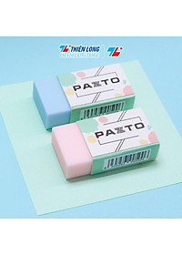 Gôm tẩy bút chì không mùi Pastel Pazto Thiên Long E-010 - Màu ngẫu nhiên - combo 10
