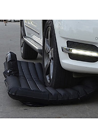 Giường hơi, Nệm hơi ô tô cao cấp phủ vải nhung thích hợp cho các chuyến dã ngoại và nghỉ ngơi trên xe hơi