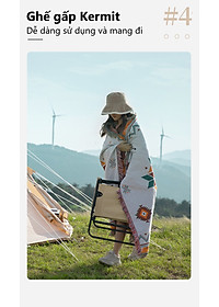 Ghế Gấp Gọn, Ghế Xếp Giã Ngoại- Du Lịch-Cắm trại-Câu cá-YZ032