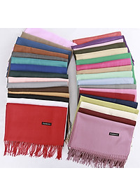 Khăn Choàng Cổ Nam Nữ Unisex Chất Len Cashmere Cao Cấp Mềm Mịn, Khăn Len Quàng Cổ 70x200cm