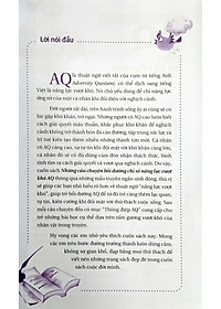 Sách Những Câu Chuyện Bồi Dưỡng Chỉ Số Năng Lực Vượt Khó AQ