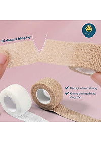 COMBO 2 CUỘN Băng vải quấn bảo vệ ngón chân giảm ma sát, chống chai sần khi mang giày - Giao Màu Ngẫu Nhiên