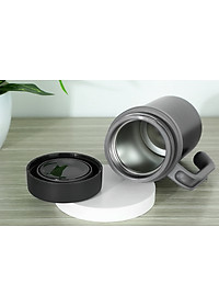 Bình Giữ Nhiệt Lock&Lock New Basic Table màu đen LHC4026B 500ml - Hàng chính hãng, nắp bình 3 lớp tiện lợi - JoyMall