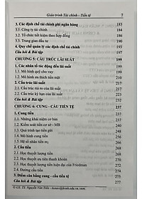 Sách - Giáo TRình Tài Chính - Tiền Tệ 2024