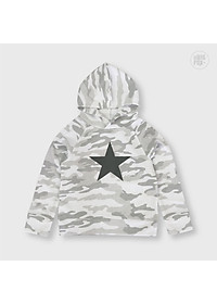 Bộ dài tay bé trai BIGFOX - MISS MEOW size đại, bộ thu đông cho bé phong cách Âu Mỹ rằn ri in NGÔI SAO 11 - 38 kg