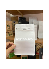 100 túi pocket giấy kraft trắng size 12*19cm đựng 250gr