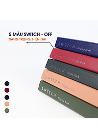 Bìa Lá A4 Switch OFF AO+, Túi Dày 0.06 mm (20 Lá/ 40 Lá)