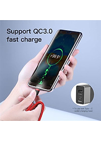 Cáp sạc nhanh Type-C PD2.0 60W cho MacBook, iPad Pro, Samsung, HTC, Xiaomi Baseus Cafule (1m) - Hàng chính hãng