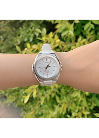 Đồng Hồ Nữ Dây Nhựa Casio Standard LWA-300H-7EVDF Chính Hãng - LWA-300H-7E Gờ Kim Loại