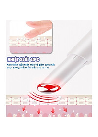 Bút Massage Mắt, Máy Mát Xa Môi Nhiệt Nóng Nikio NK-115 - Giảm Nếp Nhăn Và Thâm Quầng Mắt, Mỏi Mắt Hiệu Quả