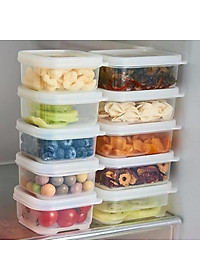 Hộp bảo quản thực phẩm 200ml ( bộ 3 hộp ) - Hàng nội địa Nhật