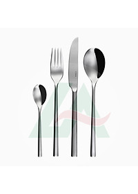 Bộ 6c Nĩa Ăn 107001 - Inox 304 Stainless Steel 18/10 Đồ dùng bàn tiệc nhà hàng khách sạn cao cấp (Set of 6pcs Table Fork SS18/10)