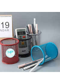 Giỏ đựng bút, hộp đựng bút để bàn, giỏ đựng đồ văn phòng lưới sắt cao cấp