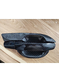 Bộ Ốp Tay Nắm Và Hõm Cửa Vân Carbon Cho Xe Ô Tô - Ford Ranger 2015 - 2021