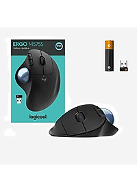 Chuột bi xoay không dây ERGO M575S Wireless - Hàng Chính Hãng
