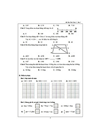 Bài Tập Tuần Toán 3 - Tập 2